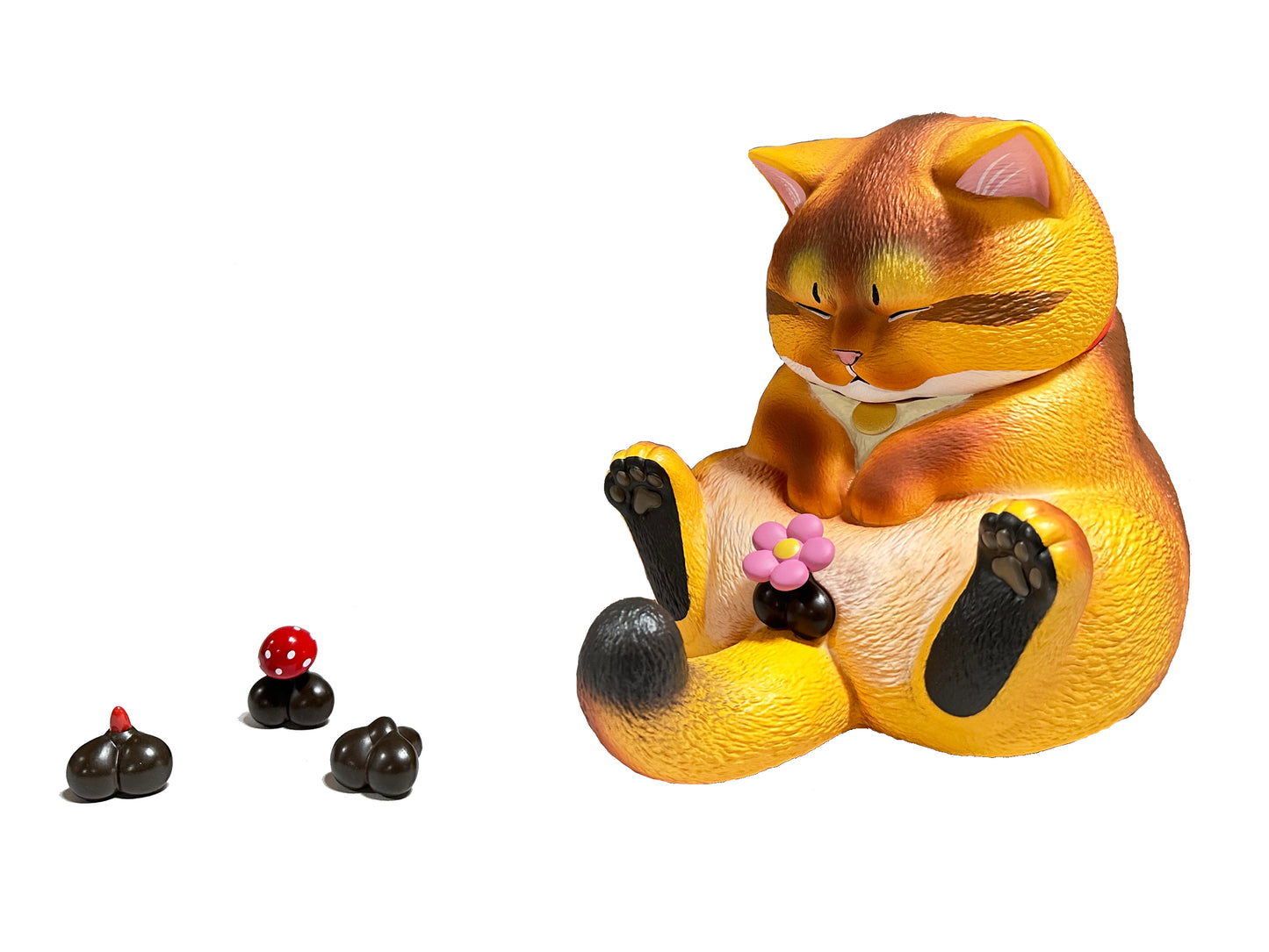 Crotch Staring Cats 300% Orange (dark color)