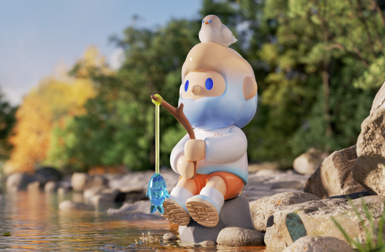 Finding Unicorn Farmer Bob Encounter in the Wild Blind Box Series