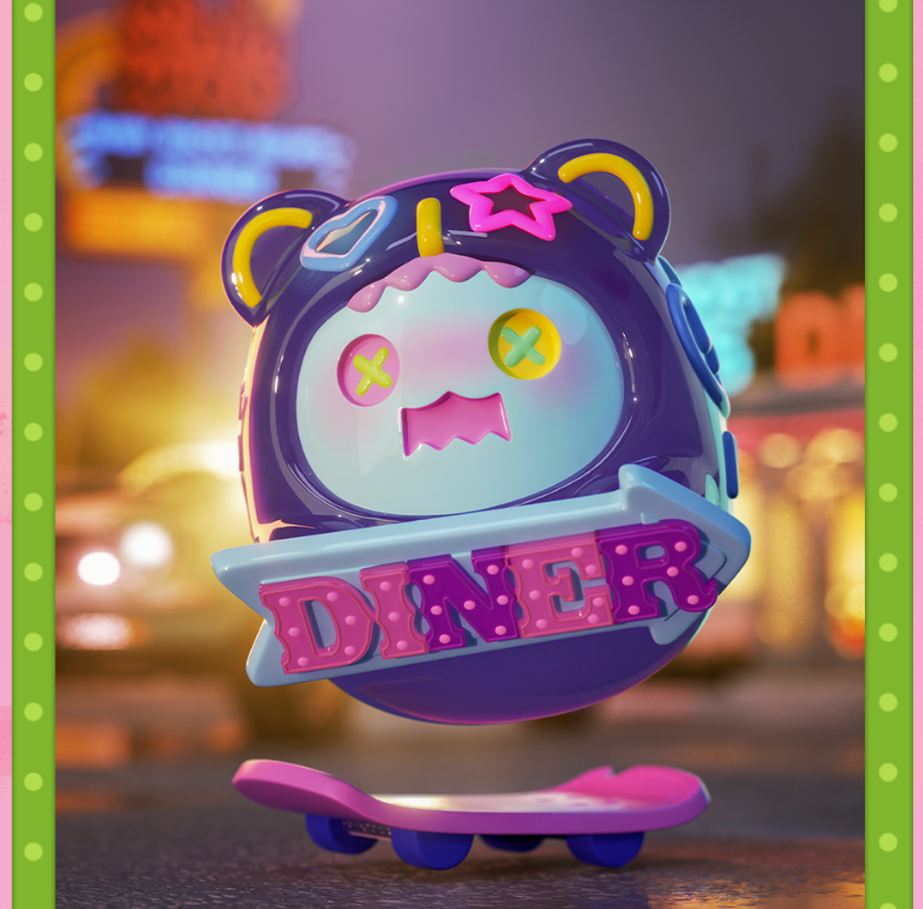 Finding Unicorn ShinWoo Strange Ghost Diner Blind Box Series