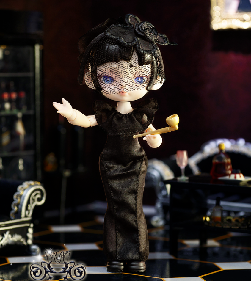 Laura Black and White Spectrum Action Figure Blind Box