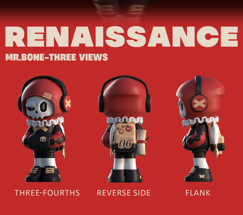 Mr. Bone Mini 2 Time Traveller Blind Box Series