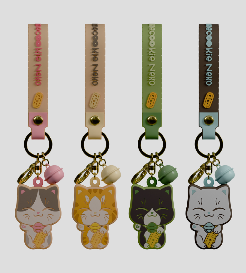 Manecookie Neko Keychain Blind Box