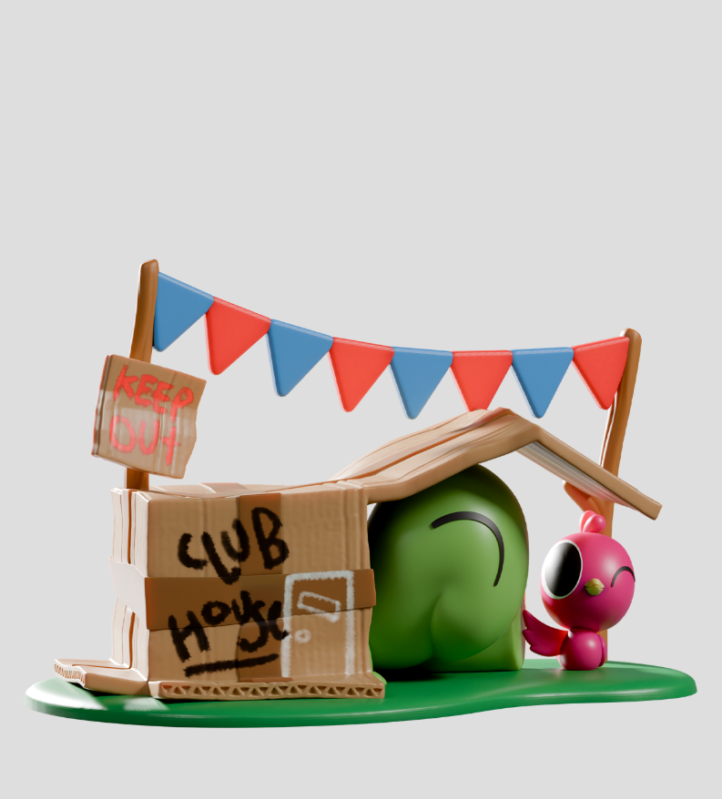 Box Turtle & Bird Blind Box