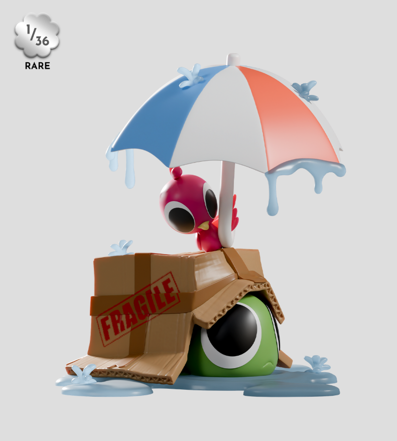 Box Turtle & Bird Blind Box