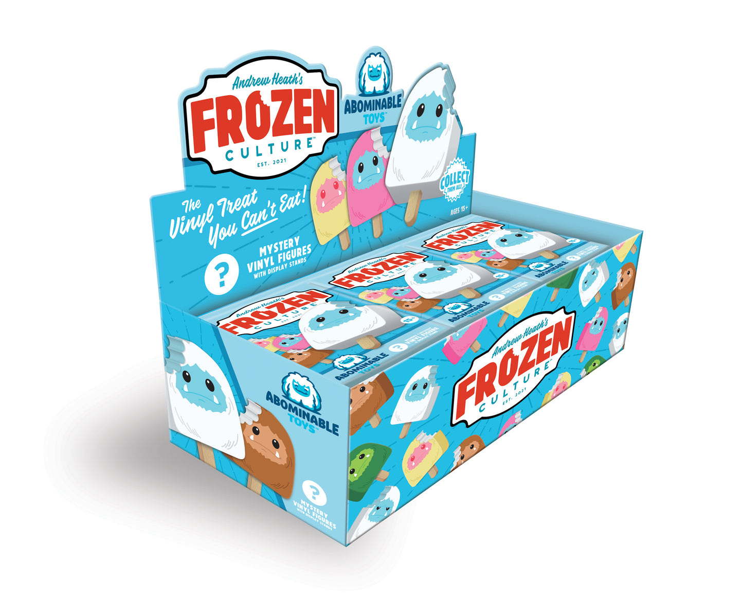 Frozen Culture x Abominable Toys Chomp Wave 1 Mystery Vinyl Series