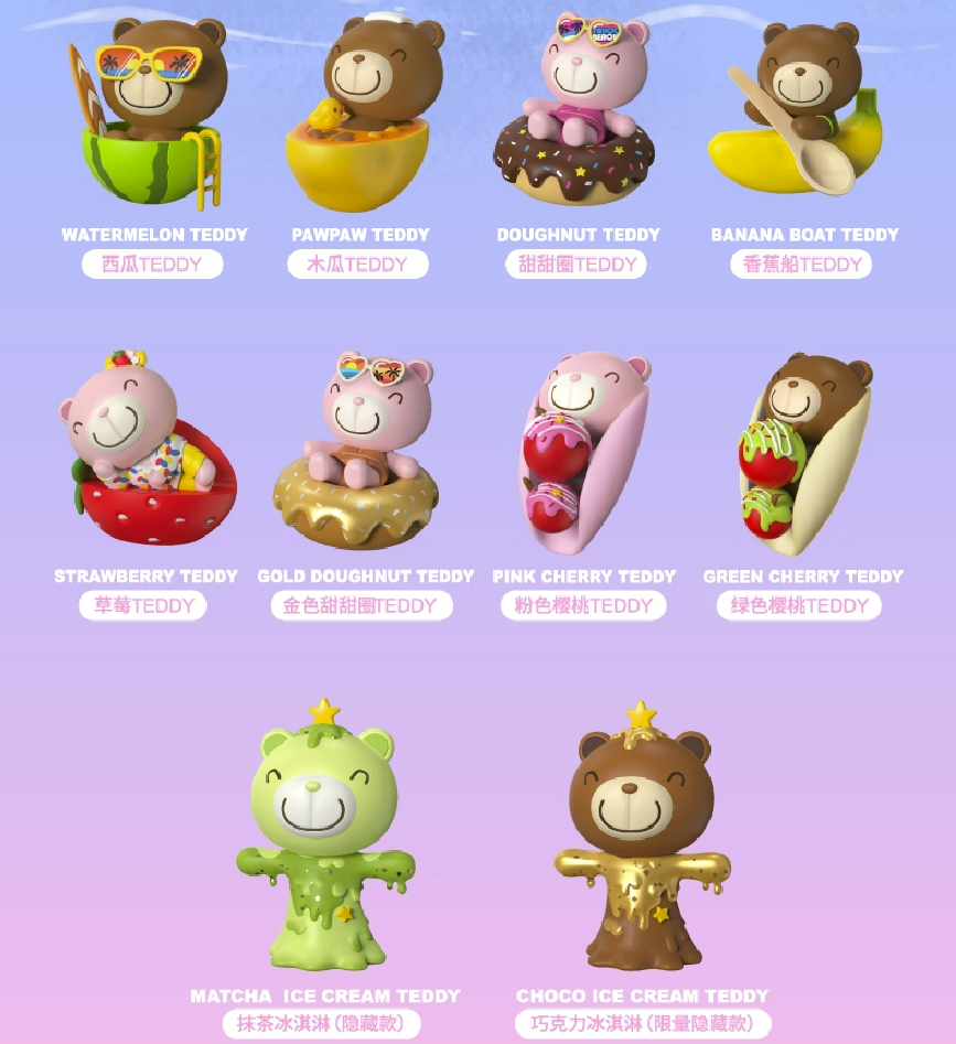 Choco Teddy Holiday Blind Box