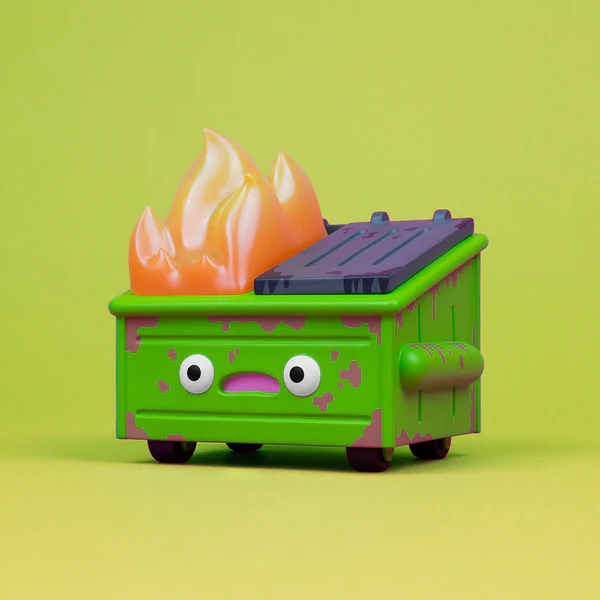 Dumpster Fire - Barfing Vinyl Figure