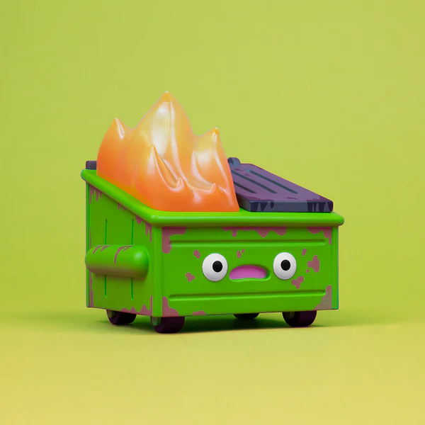 Dumpster Fire - Barfing Vinyl Figure