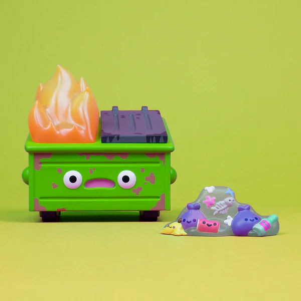 Dumpster Fire - Barfing Vinyl Figure