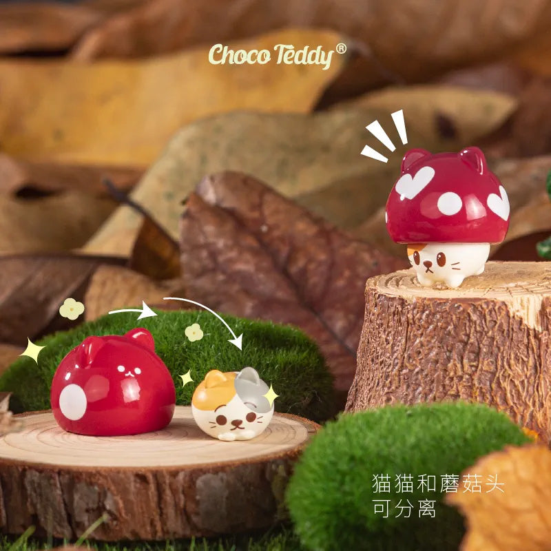 Mushroom Cat Blind Bag by Choco Teddy