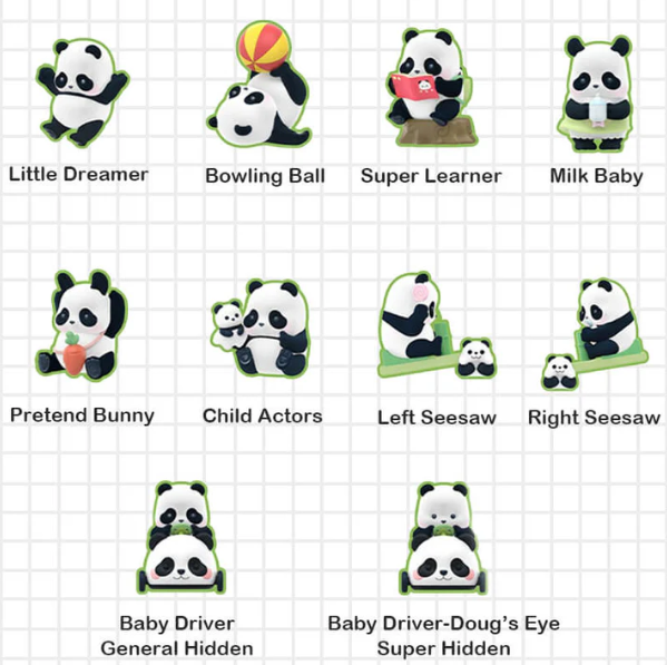 Panda Roll Kindergarten Blind Box