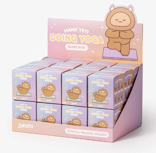Hank Yeti Doing Yoga Blind Box