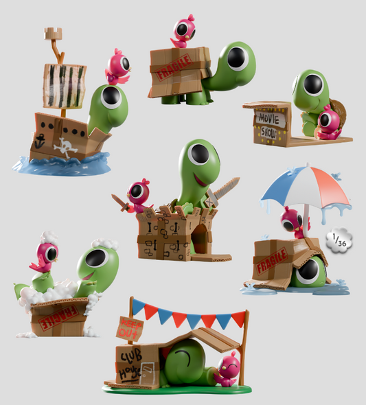 Box Turtle & Bird Blind Box