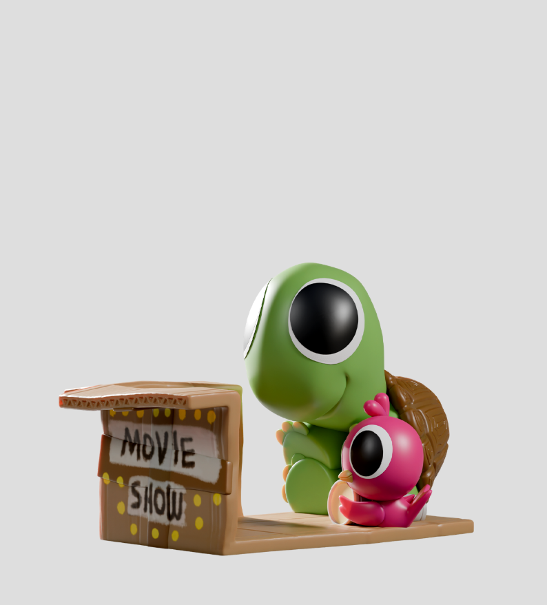 Box Turtle & Bird Blind Box