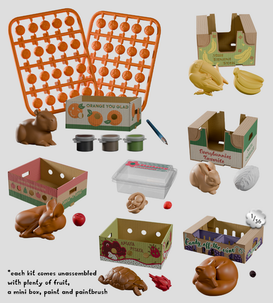 Fruit Box Stowaways Craft Kit Blind Box