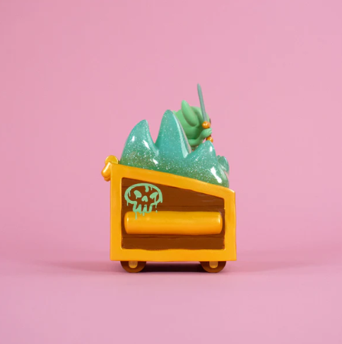 Wizard of Barge Dumpster Fire Vinyl Figure