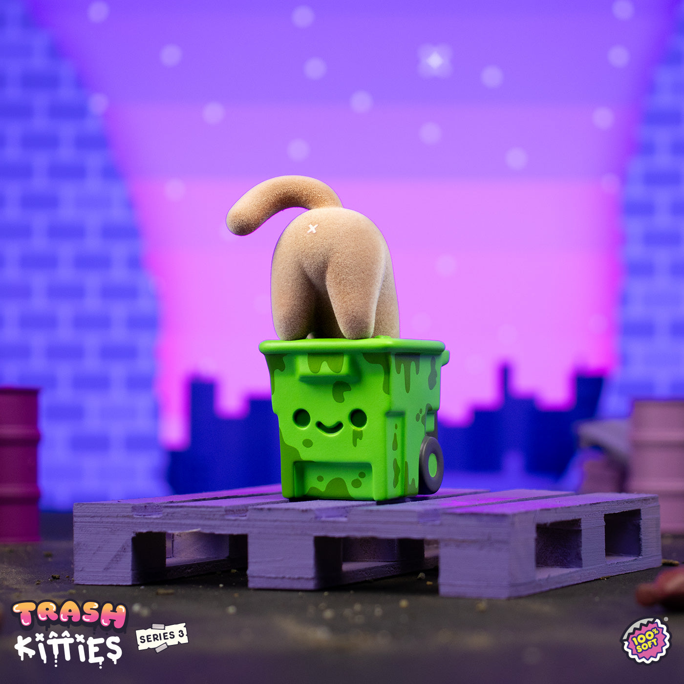 Trash Kitties Blind Box Series 3 by 100% Soft