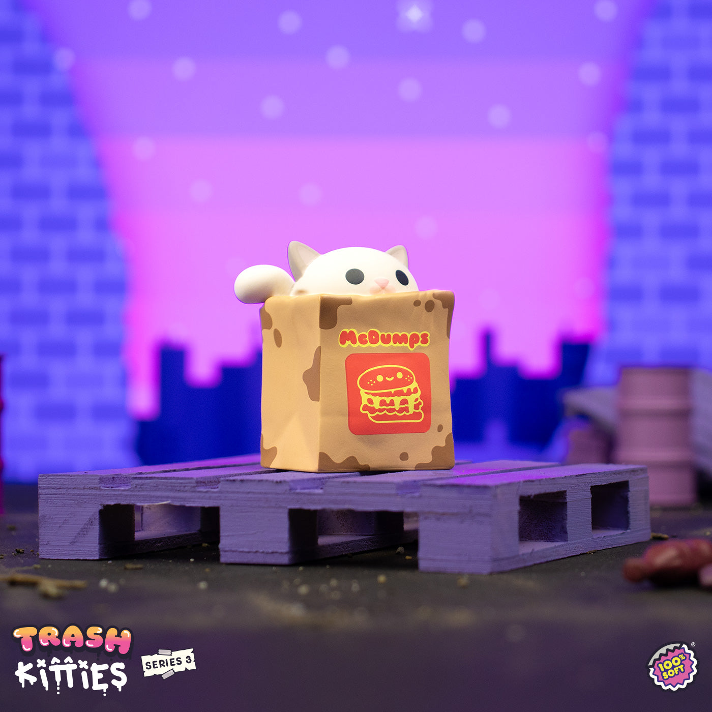 Trash Kitties Blind Box Series 3 by 100% Soft