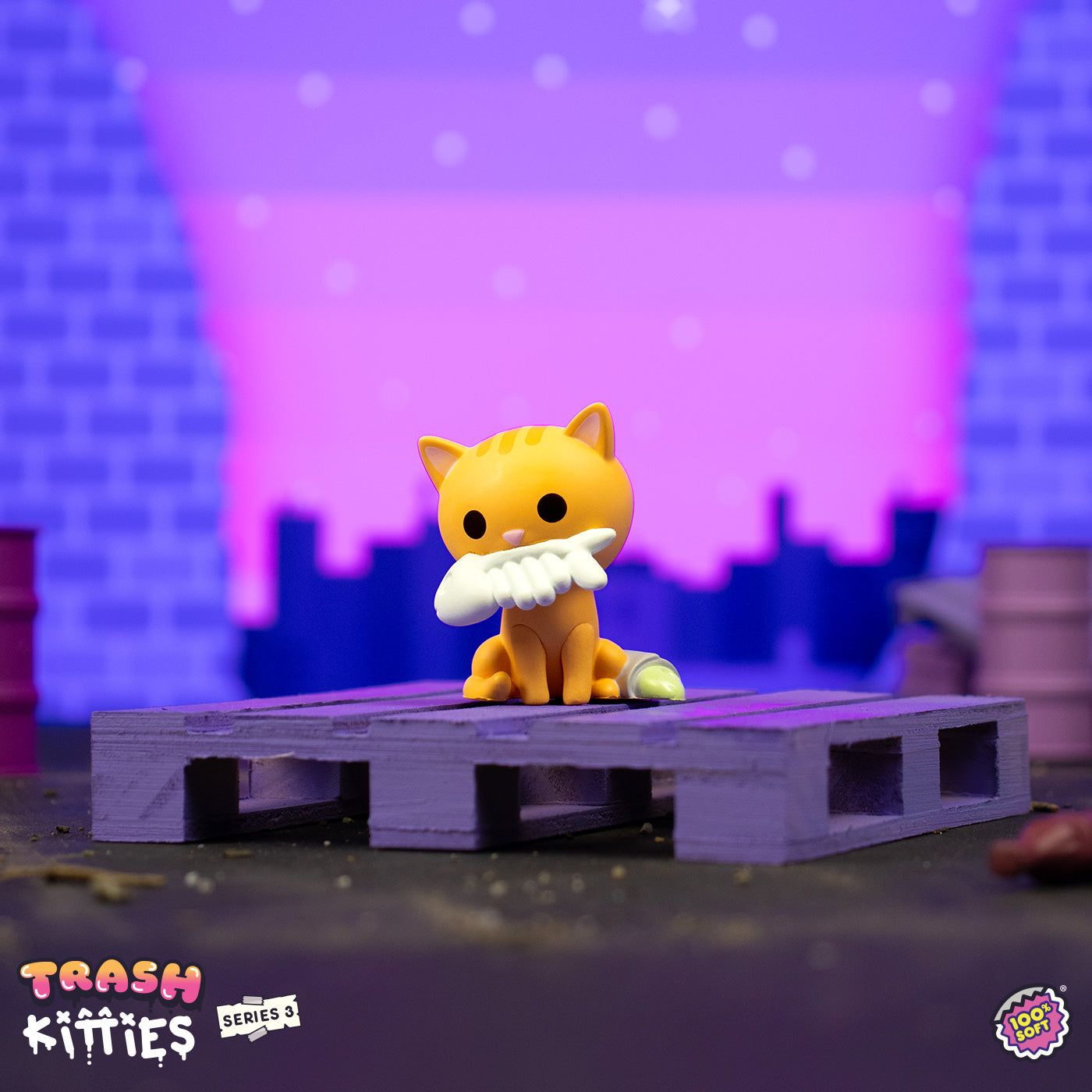 Trash Kitties Blind Box Series 3 by 100% Soft