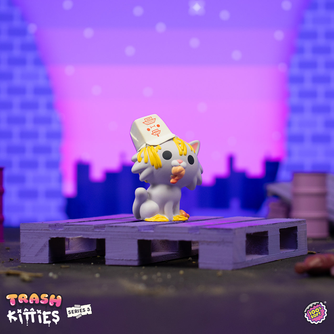 Trash Kitties Blind Box Series 3 by 100% Soft