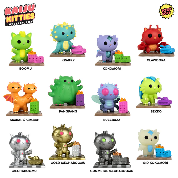 Kaiju Kitties Mystery Box - Series 1